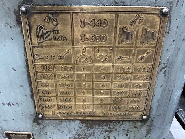 Jones & lamson progress i-550 heavy-duty draaibank - afbeelding 16 van  25