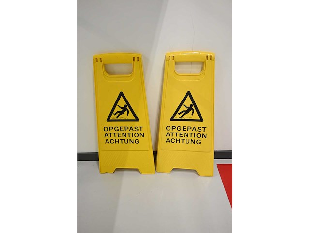 Jonesco jbx 80 mobiele kunststof veiligheids werkplaatskist met inhoud veiligheidspreventie middelen - afbeelding 7 van  8