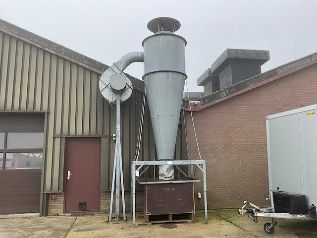 Jongejans cycloon stofafzuiging installatie - afbeelding 1 van  15