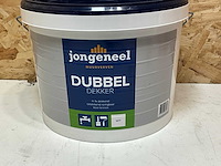 Jongeneel muurverf 10l wit voor binnen (2x) - afbeelding 1 van  5