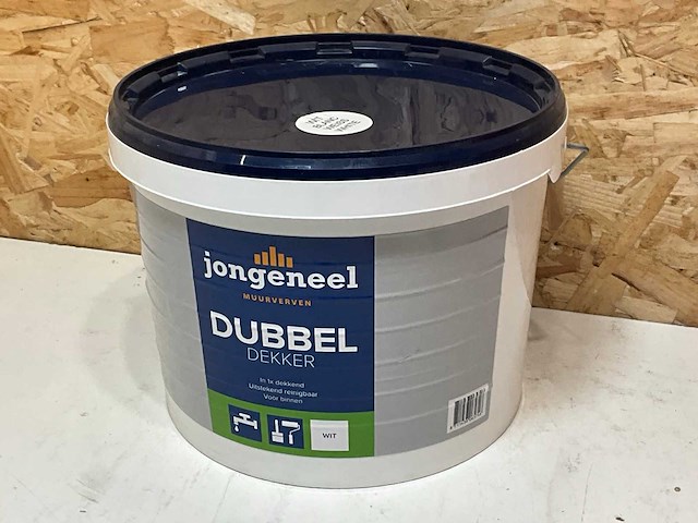 Jongeneel muurverf 10l wit voor binnen (2x) - afbeelding 3 van  5