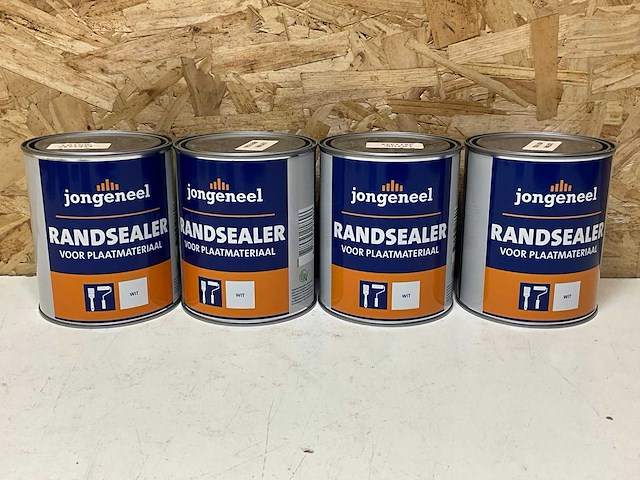 Jongeneel randsealer voor plaatmateriaal (4x) - afbeelding 1 van  2