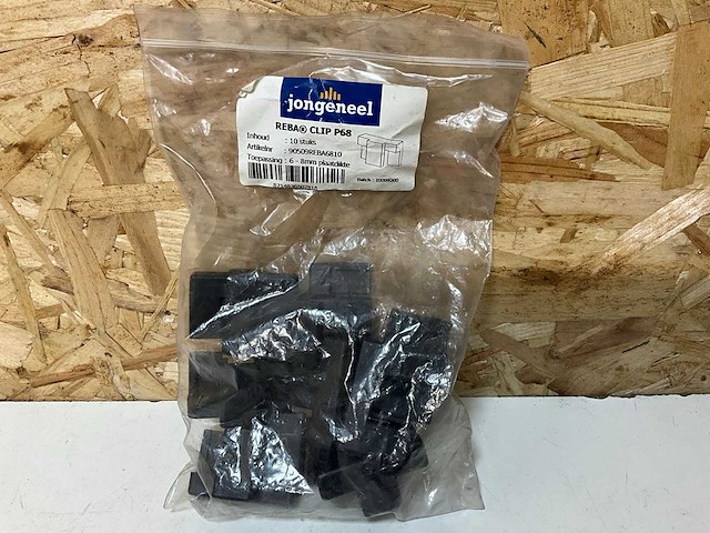 Jongeneel reba clip p68 6-8mm (250x) - afbeelding 1 van  3