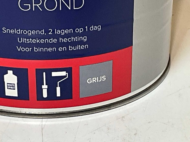 Jongeneel snelgrondverf 2,5 liter (2x) - afbeelding 3 van  4