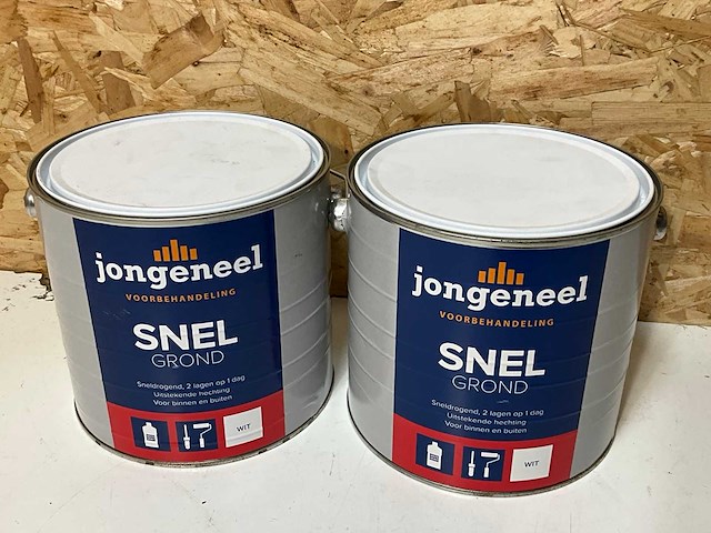 Jongeneel snelgrondverf 2,5 liter (2x) - afbeelding 2 van  4