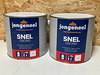 Jongeneel snelgrondverf 2,5 liter (4x) - afbeelding 1 van  4