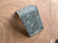 Jonkers hoekblikken - 120x100x80 mm - gegalvaniseerd - bouwmateriaal (68x) - afbeelding 1 van  8