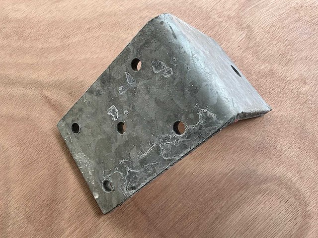 Jonkers hoekblikken - 120x100x80 mm - gegalvaniseerd - bouwmateriaal (68x) - afbeelding 3 van  8