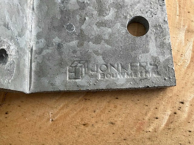 Jonkers hoekblikken - 120x100x80 mm - gegalvaniseerd - bouwmateriaal (68x) - afbeelding 5 van  8