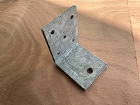 Jonkers hoekblikken - 120x100x80 mm - gegalvaniseerd - bouwmateriaal (68x) - afbeelding 6 van  8