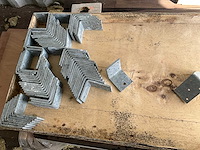 Jonkers hoekblikken - 120x100x80 mm - gegalvaniseerd - bouwmateriaal (68x) - afbeelding 8 van  8