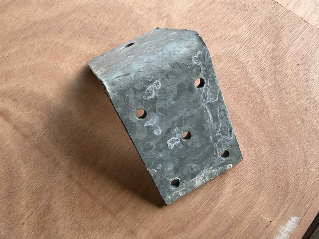 Jonkers hoekblikken - 120x100x80 mm - gegalvaniseerd - bouwmateriaal (68x) - afbeelding 1 van  8
