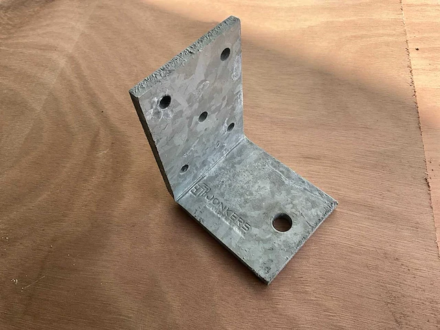 Jonkers hoekblikken - 120x100x80 mm - gegalvaniseerd - bouwmateriaal (68x) - afbeelding 6 van  8