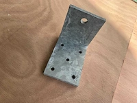 Jonkers hoekblikken - 120x100x80 mm - gegalvaniseerd - bouwmateriaal (68x) - afbeelding 7 van  8