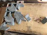 Jonkers hoekblikken - 120x100x80 mm - gegalvaniseerd - bouwmateriaal (68x) - afbeelding 8 van  8