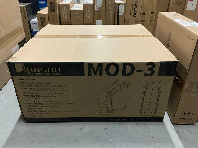 Jonsbo mod3 grey - afbeelding 2 van  3