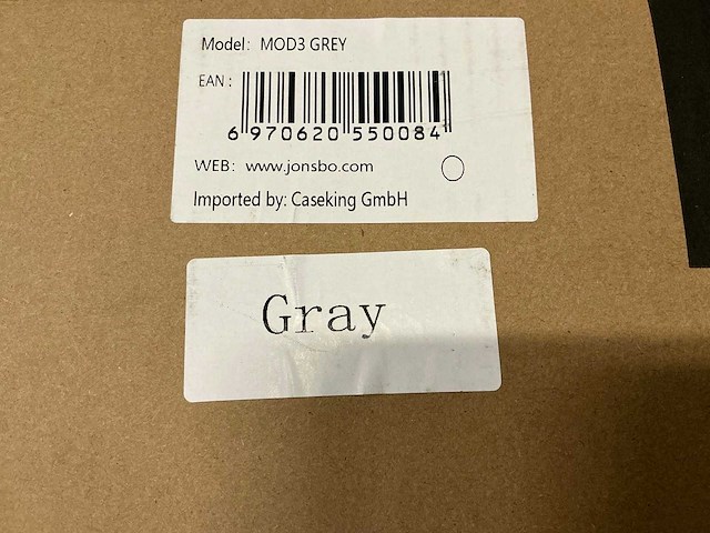 Jonsbo mod3 grey - afbeelding 1 van  3