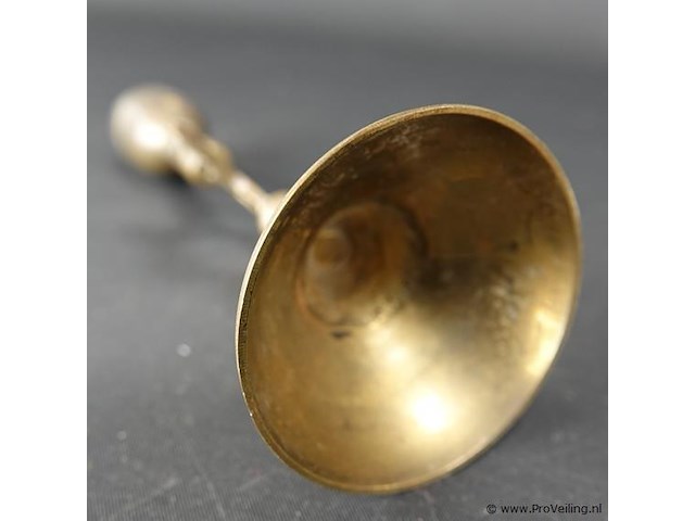 Joodse messing kandelaar - afbeelding 5 van  5