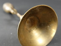 Joodse messing kandelaar - afbeelding 5 van  5