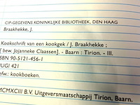 Joop braakhekke. kookschrift van een kookgek - afbeelding 2 van  5