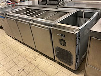 Jordao - estatica 800 3p sls - koelwerkbank met koelbak - afbeelding 3 van  10