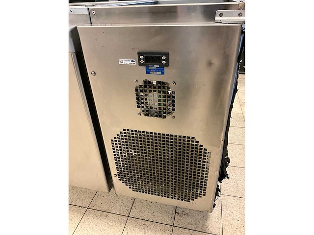 Jordao - estatica 800 3p sls - koelwerkbank met koelbak - afbeelding 9 van  11