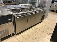 Jordao - estatica 800 3p sls - koelwerkbank met koelbak - afbeelding 1 van  9