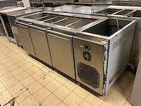 Jordao - estatica 800 3p sls - koelwerkbank met koelbak - afbeelding 2 van  9