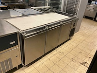 Jordao - estatica 800 3p sls - koelwerkbank met koelbak - afbeelding 4 van  9