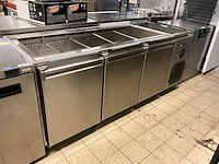 Jordao - estatica 800 3p sls - koelwerkbank met koelbak - afbeelding 1 van  6