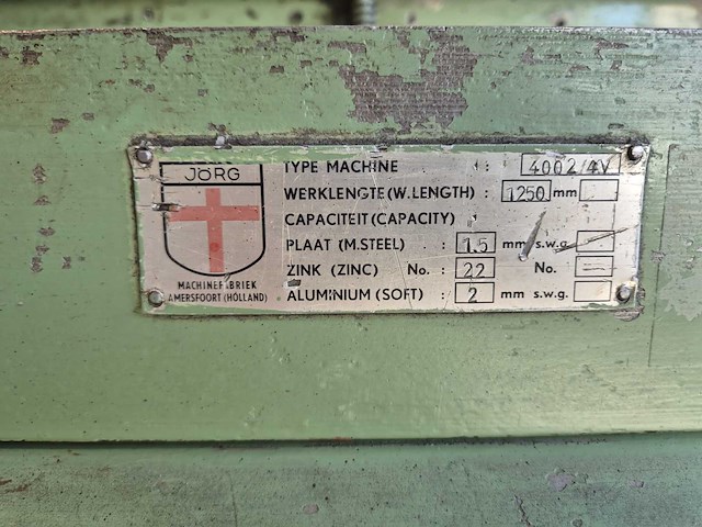 Jörg - 4002/4v - elektrische platenschaar - afbeelding 6 van  10