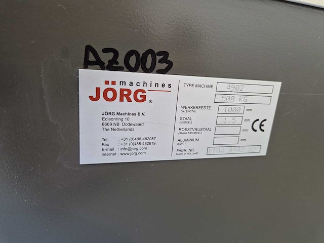 Jörg - 4902 - afwikkelautomaat - afbeelding 12 van  15