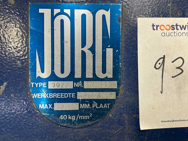 Jorg 3022 zetbank - afbeelding 5 van  5