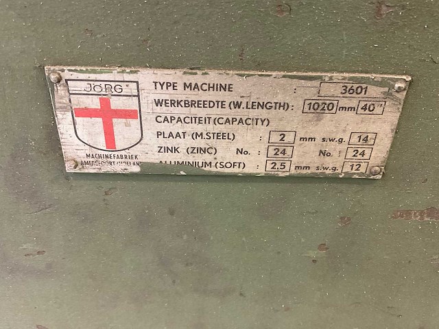 Jörg 3601 zetbank - afbeelding 5 van  6