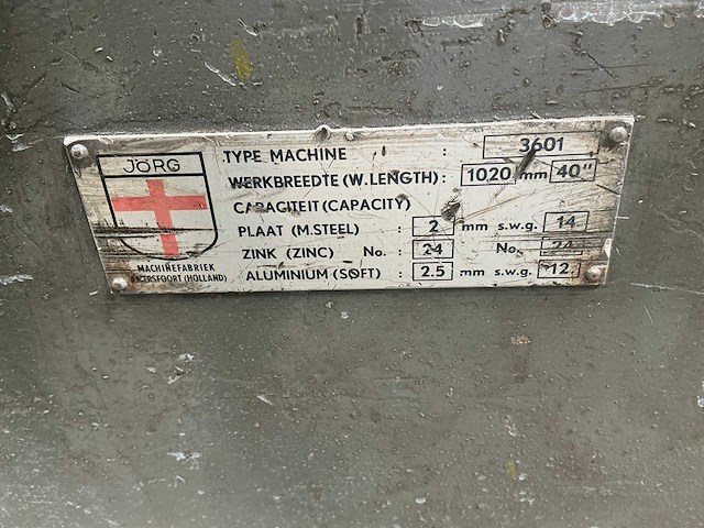 Jorg 3601 zetbank - afbeelding 8 van  9
