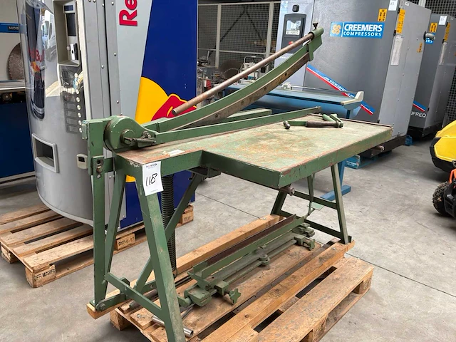Jörg 4001 (4121) handbediende guillotineschaar - afbeelding 3 van  9