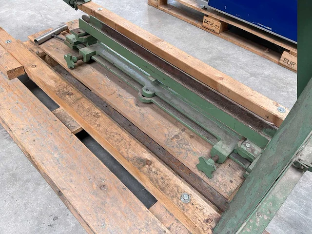 Jörg 4001 (4121) handbediende guillotineschaar - afbeelding 7 van  9