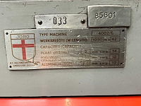 Jorg 4002/e guillotineschaar - afbeelding 6 van  6