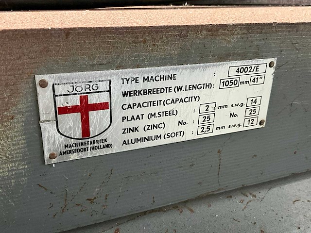 Jorg 4002/e guillotineschaar - afbeelding 5 van  5