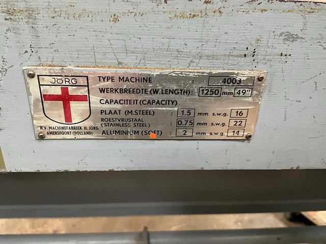 Jorg 4003 guillotineschaar - afbeelding 2 van  10