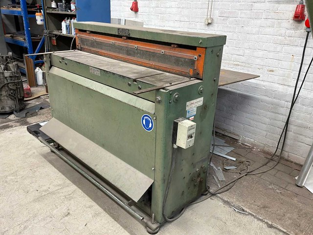 Jorg 4003/e platenschaar 400v - afbeelding 1 van  7