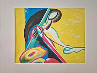 Jorg reme - zeefdruk - 70 x 90 cm. - afbeelding 1 van  2