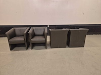 Jori - design - fauteuils - arm chairs (4x) - afbeelding 7 van  9