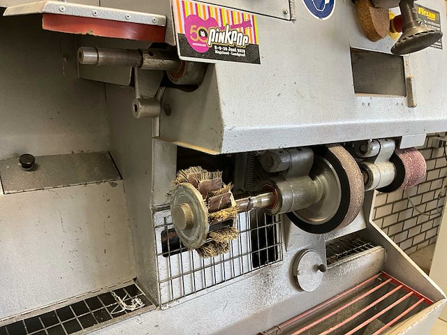 Jos america flexam hardo gecombineerde trim-, schuur- en polijstmachines v.v. pneumatische afzuigklep - afbeelding 1 van  5