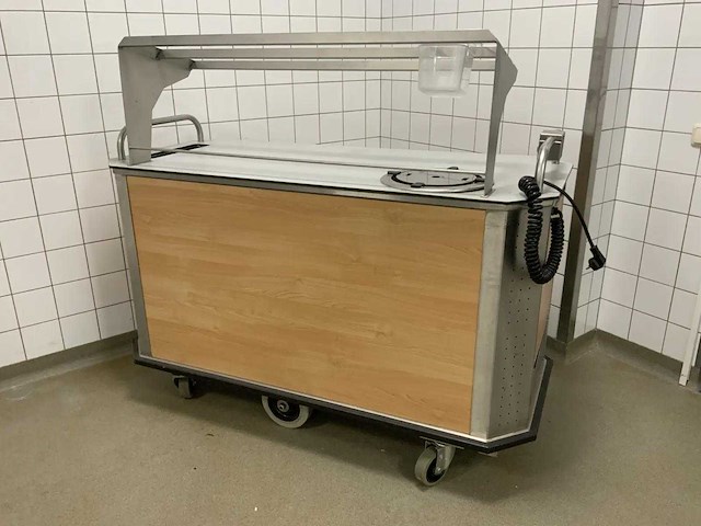 Jos ten berg - mark ll - elektrisch aangedreven gekoelde serveerwagen - afbeelding 2 van  11