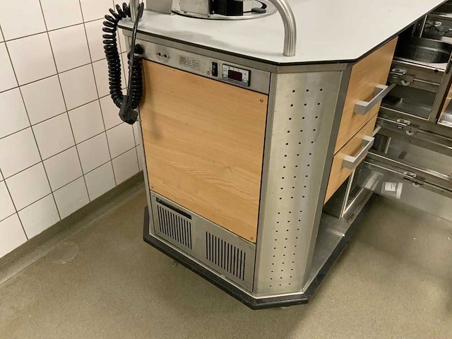Jos ten berg - mark ll - elektrisch aangedreven gekoelde serveerwagen - afbeelding 6 van  11