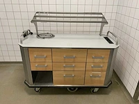Jos ten berg - mark ll - elektrisch aangedreven gekoelde serveerwagen - afbeelding 4 van  11