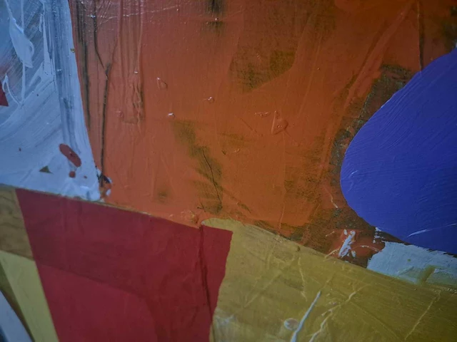 Jos verwiel - acryl op doek - 130 x 160 - afbeelding 3 van  5