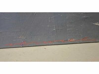 Jos verwiel - acryl op doek - 130 x 160 - afbeelding 4 van  5
