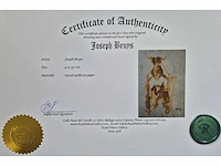 Joseph beuys - inkt op papier - 50 x 40 - afbeelding 3 van  3